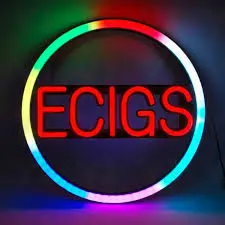 LED CIRCLE NEON SIGN FOR BUSINESS