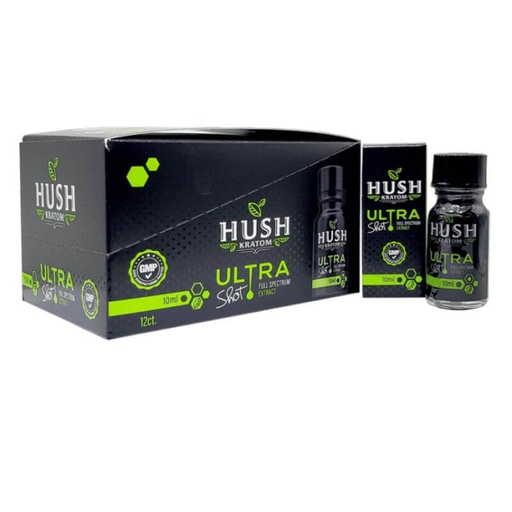HUSH KRATOM ULTRA 12CT