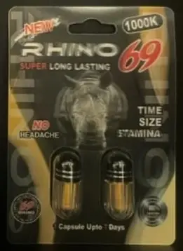 RHINO 69 DOUBLE PILL