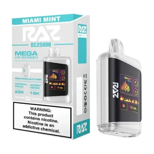 RAZ BAR 25 K MIAMI MINT 